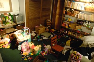 Playroom after 10 Days of Hard Play