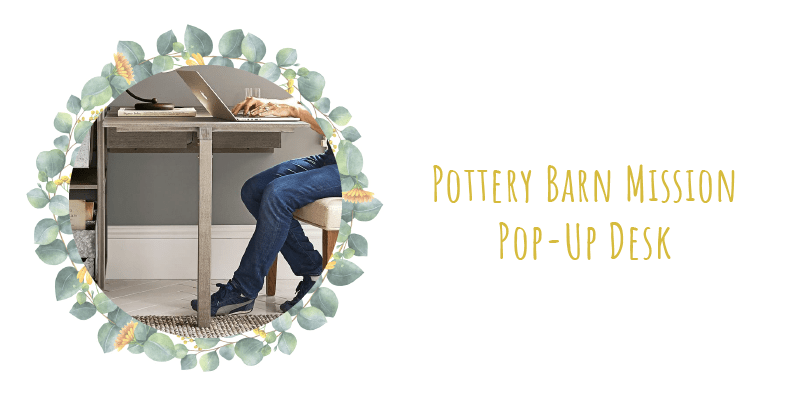 Pottery Barn Mission Pop-Up Desk