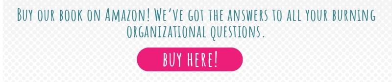 Buy our book on Amazon! We’ve got the answers to all your burning organizational questions.