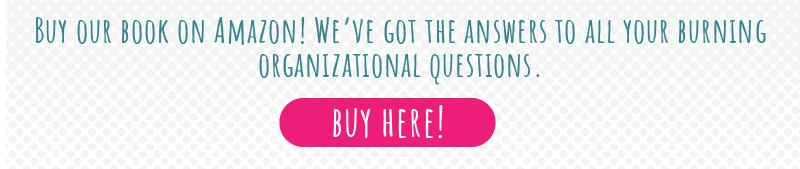 Buy our book on Amazon! We’ve got the answers to all your burning organizational questions. 