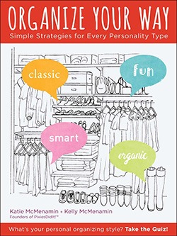cover of Organize Your Way book by Katie and Kelly